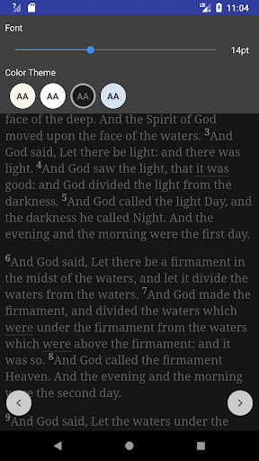 Bible King James Screenshot