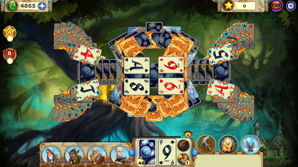 Android application Solitaire Tales screenshort