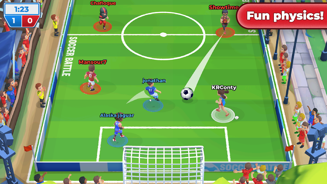 Soccer Battle -  PvP Football 1.48.1 APK + Mod (Free purchase / Unlocked) for Android