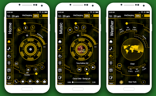 Screenshot of Strip Launcher - Homescreen