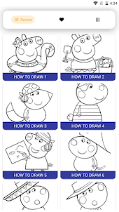 Как нарисовать свинью Пеппа