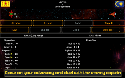 Captura de tela do Star Traders RPG Elite