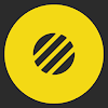 Black & Yellow - A Flatcon Ico icon