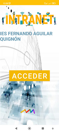 Android application Intranet FAQ screenshort
