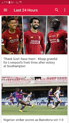 Latest Nigeria Sports News Screenshot 3 - AppWisp.com