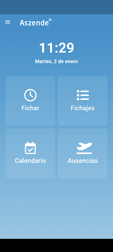 Android application Intranet Aszende screenshort