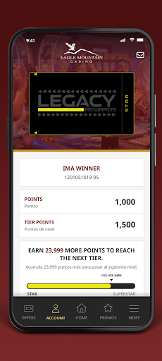 Eagle Mountain Casino Screen 3