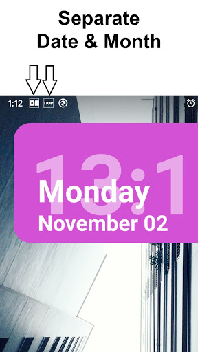 Calendar Bar Premium - Display date on status bar