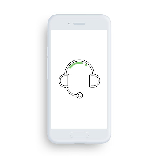 Android application Contact Center - CRM-service screenshort