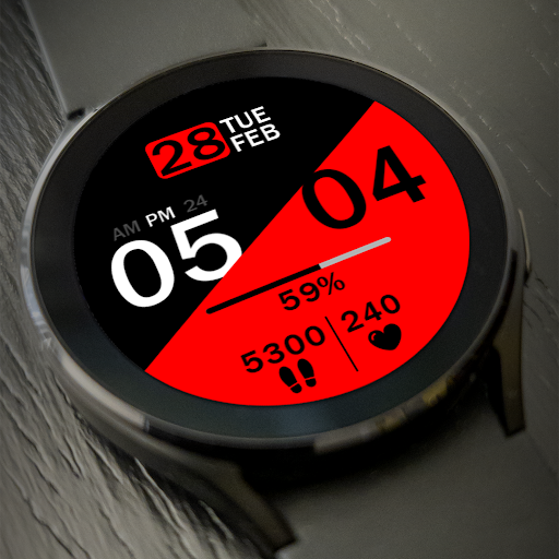 Key030 Digital Watch Face screenshot 1