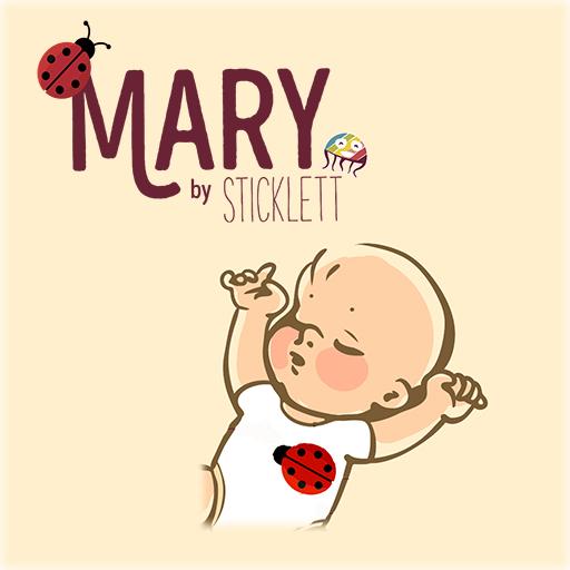 Mary by sticklett - Monitoring logo