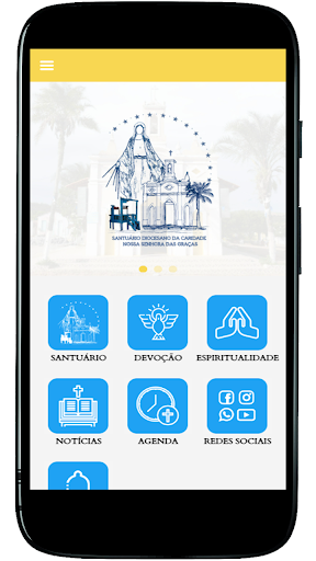 Android application Santuário da Caridade - BA screenshort