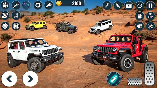Jeep Driving : Hill Jeep Game
