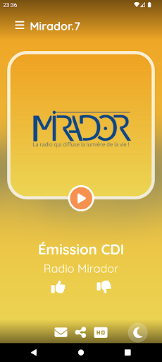 Android application Mirador.7 screenshort