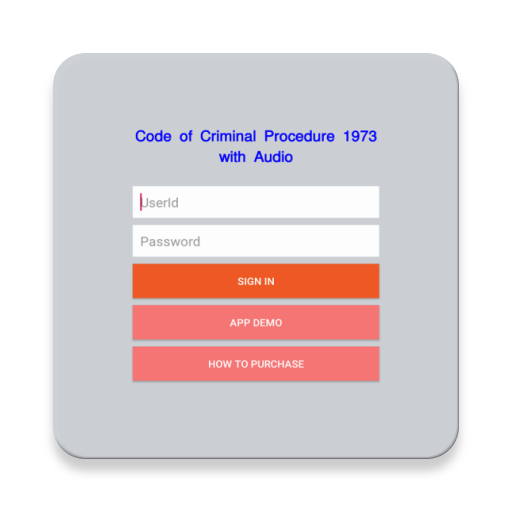 CrPC in Marathi with Audio logo