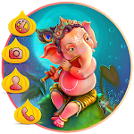 Cover Image of Herunterladen 2019 Lord Ganesha APUS Launcher Theme 83.0.1001 APK