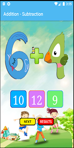 Fun Addition Subtraction Screenshot
