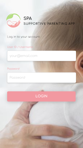 Android application Supportive Parenting App screenshort