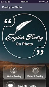 Stylish English On Photoeditor