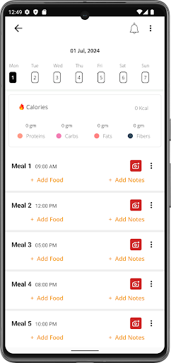 Android application Muscle Prime Pro Gym screenshort