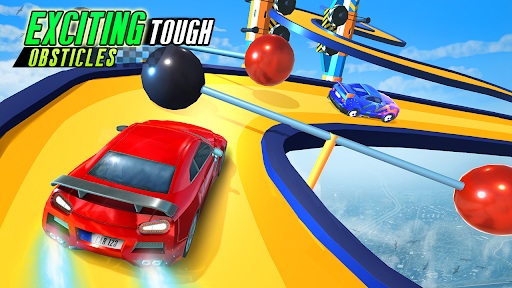 Mega Ramp Car Stunts: Crazy Car Racing Game android2mod screenshots 4