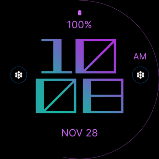 Cold Tech Watch Face logo