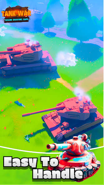 Tank War: Legend Shooting Game capturas de pantalla
