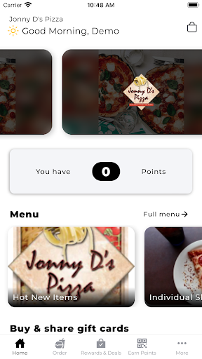Jonny Ds Pizza Screen 2