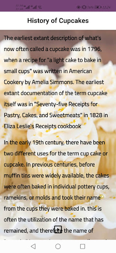 Vanilla Cupcakes Screen 3