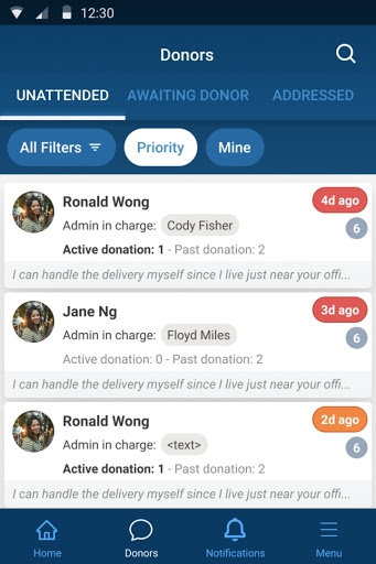 Android application GoodChat screenshort