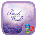 Purple World GO Launcher World icon