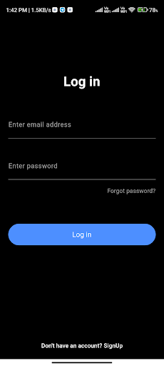 Android application Chat ON screenshort