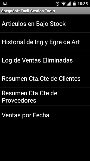 Facil Gestion Tools SpegaSoft