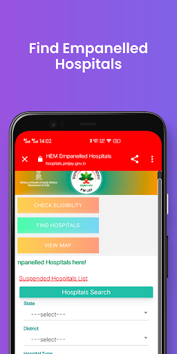 Android application Ayushman Card Portal PM (ABHA) screenshort