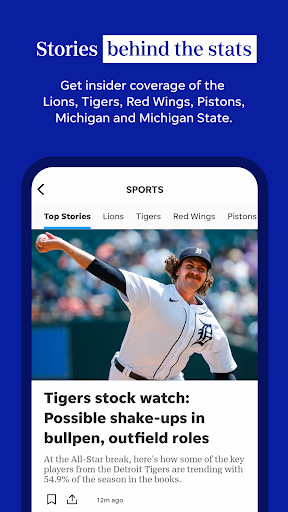 Screenshot of Detroit Free Press: Freep