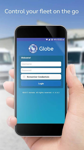Globe - Fleet Tracker Screen 2