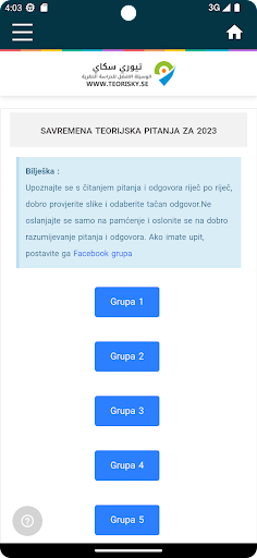Teorisky Bosniska - körkort B Screen 3