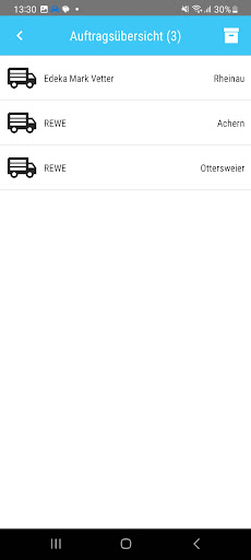 DeDeFleet - Driver Screen 3