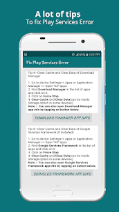 Info of Play Store & fix Play Services 2020 Update 4