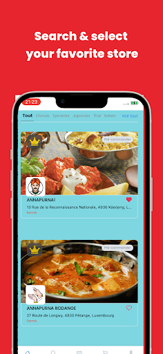Myfoods.lu Screen 3