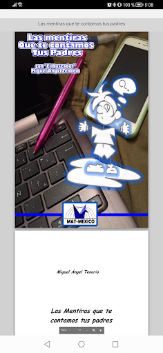 Android application Las mentiras que te contamos screenshort