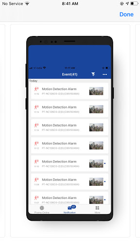 Android application PRAMA ONLINE screenshort