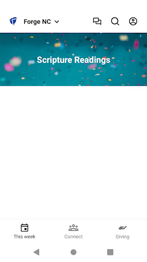 Android application Forge Church screenshort