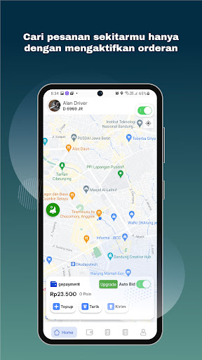 Android application Yoyo Driver screenshort