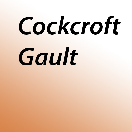 Cockcroft-Gault calculator 2.1 Icon