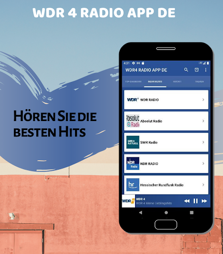 WDR 4 RADIO APP DE. Screen 2