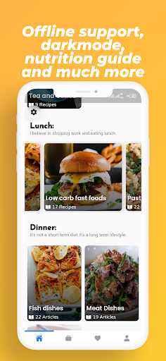 Screenshot of Weight loss Recipes (Offline)