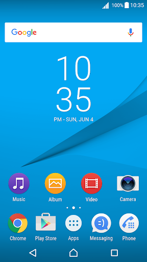 Android application Nougat Theme screenshort