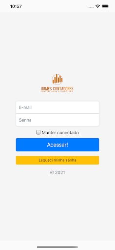Android application Gomes Contadores screenshort