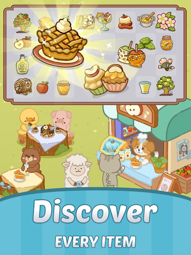 Screenshot of Merge Cartoon : Renovate Town